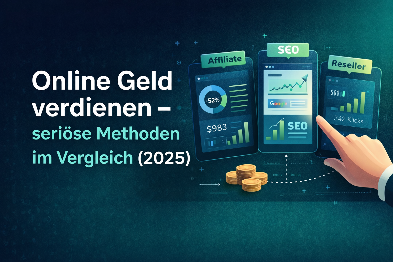 Online Geld verdienen – seriöse Methoden im Vergleich (2025)